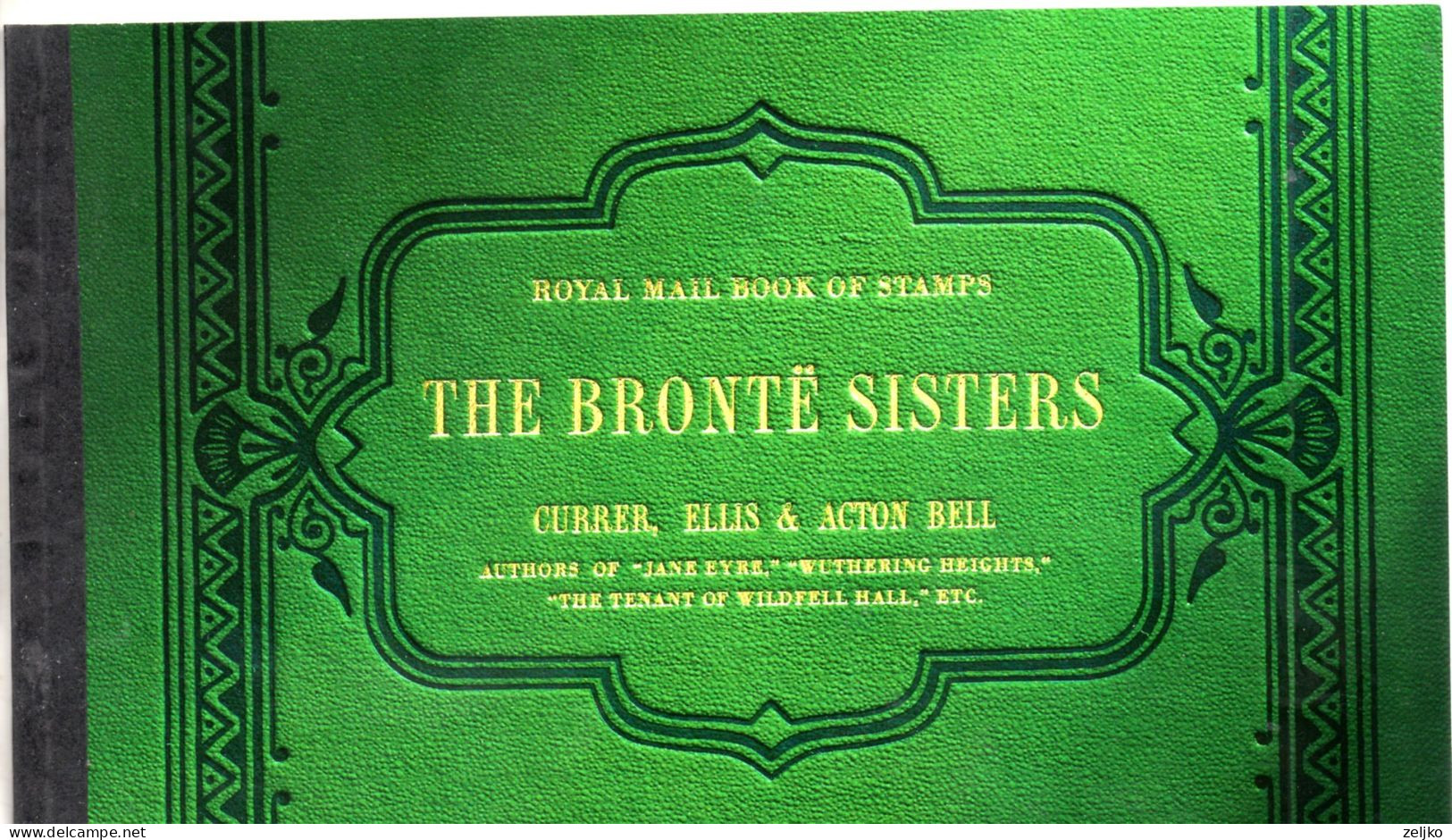 UK, GB, Great Britain, Booklet, 2005, The Bronte Sisters - Carnets