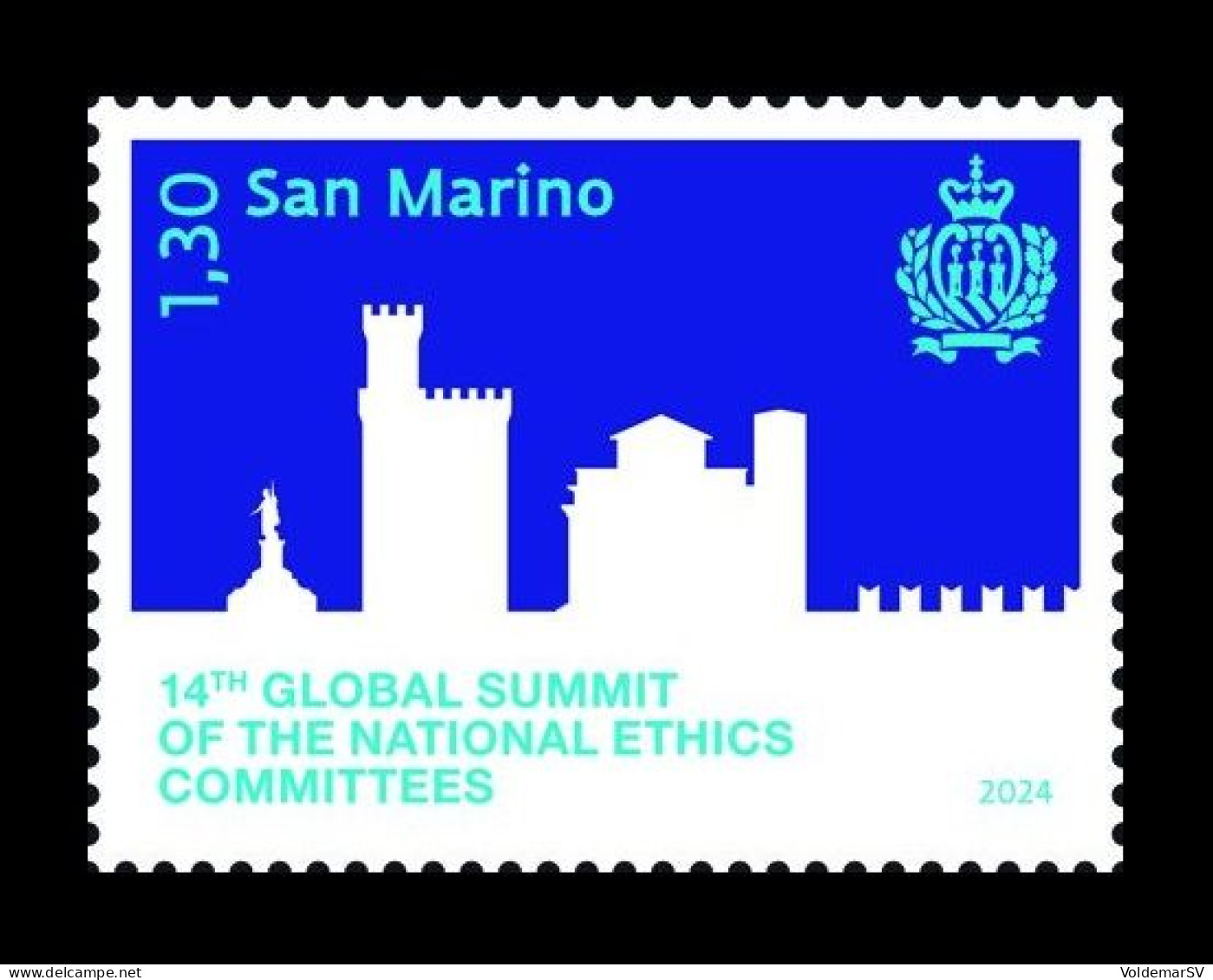 San Marino 2024 Mih. 2941 World Congress Of Bioethics MNH ** - Ongebruikt