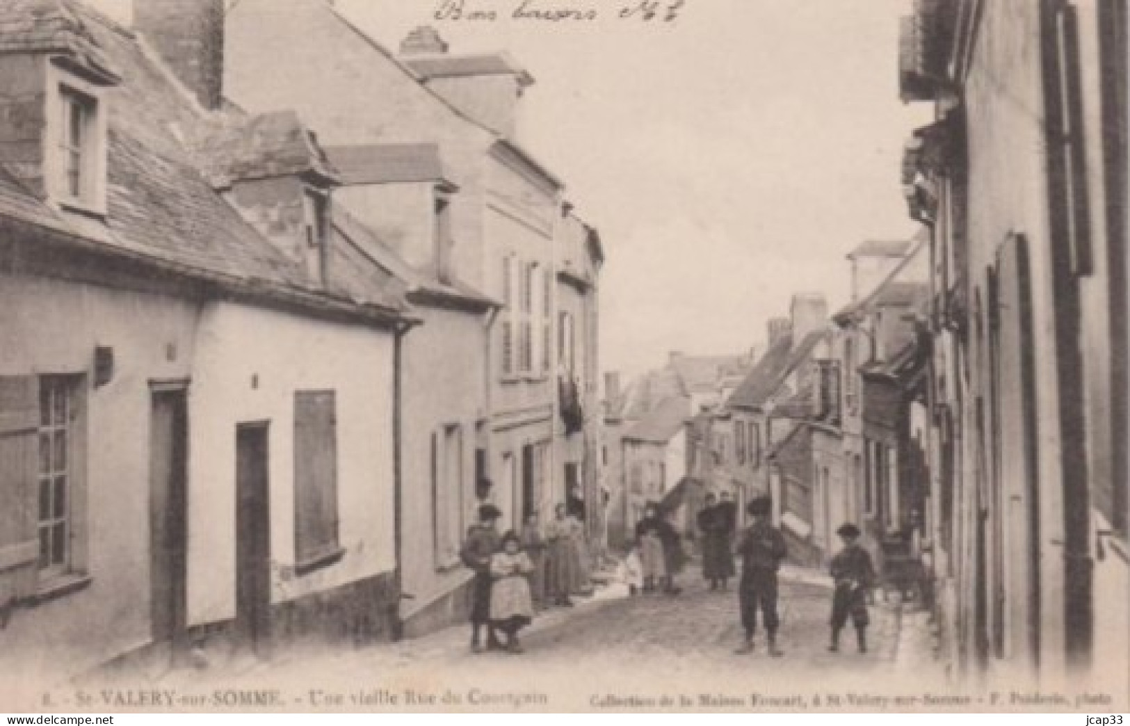 80 SAINT VALERY SUR SOMME  -  Une Vieille Rue Du Courtgain  - - Saint Valery Sur Somme