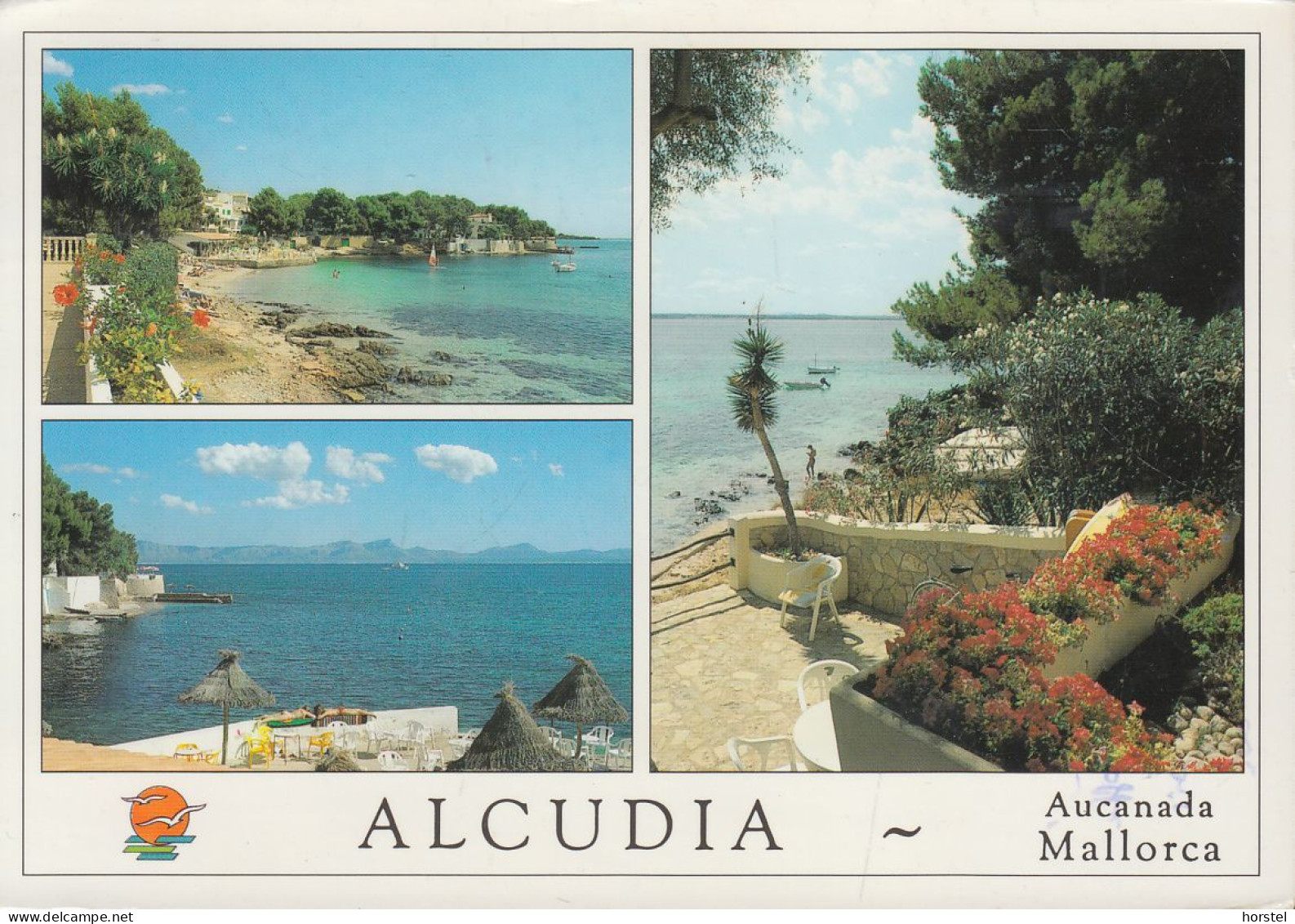 Spanien - Mallorca - Alcudia - 3 Views - Nice Stamp "waterfall" - Mallorca