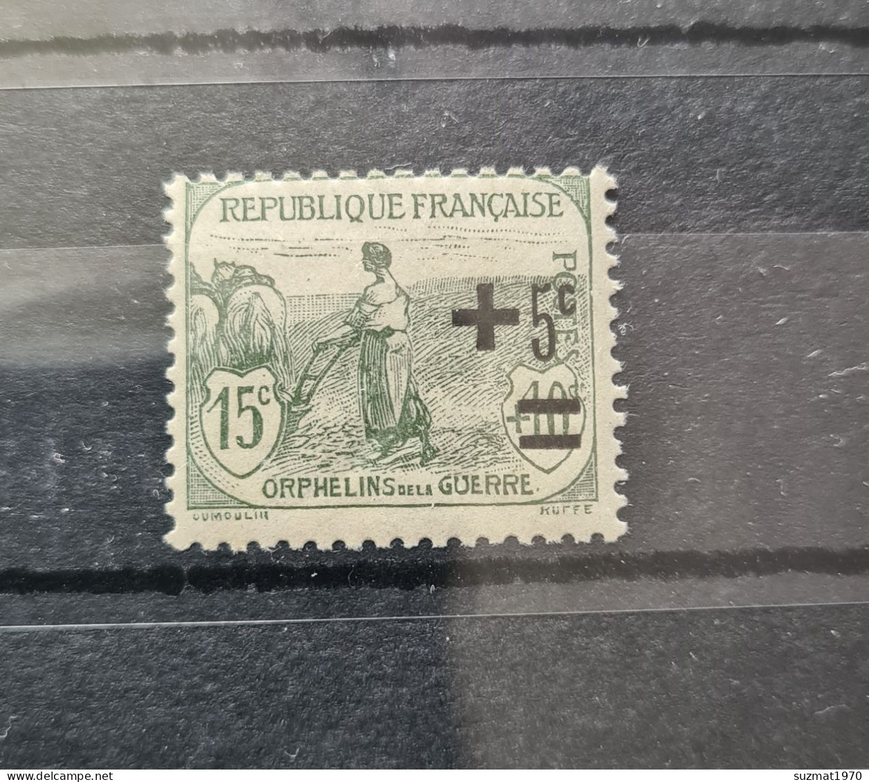 France 1922 "Orphelins De La Guerre De 1917"Surchargés N°164 Yvert/Tellier Neuf** MNH - Nuevos