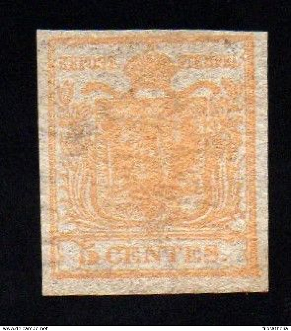 LOMBARDO VENETO 5 Cent Giallo - Lombardo-Venetien