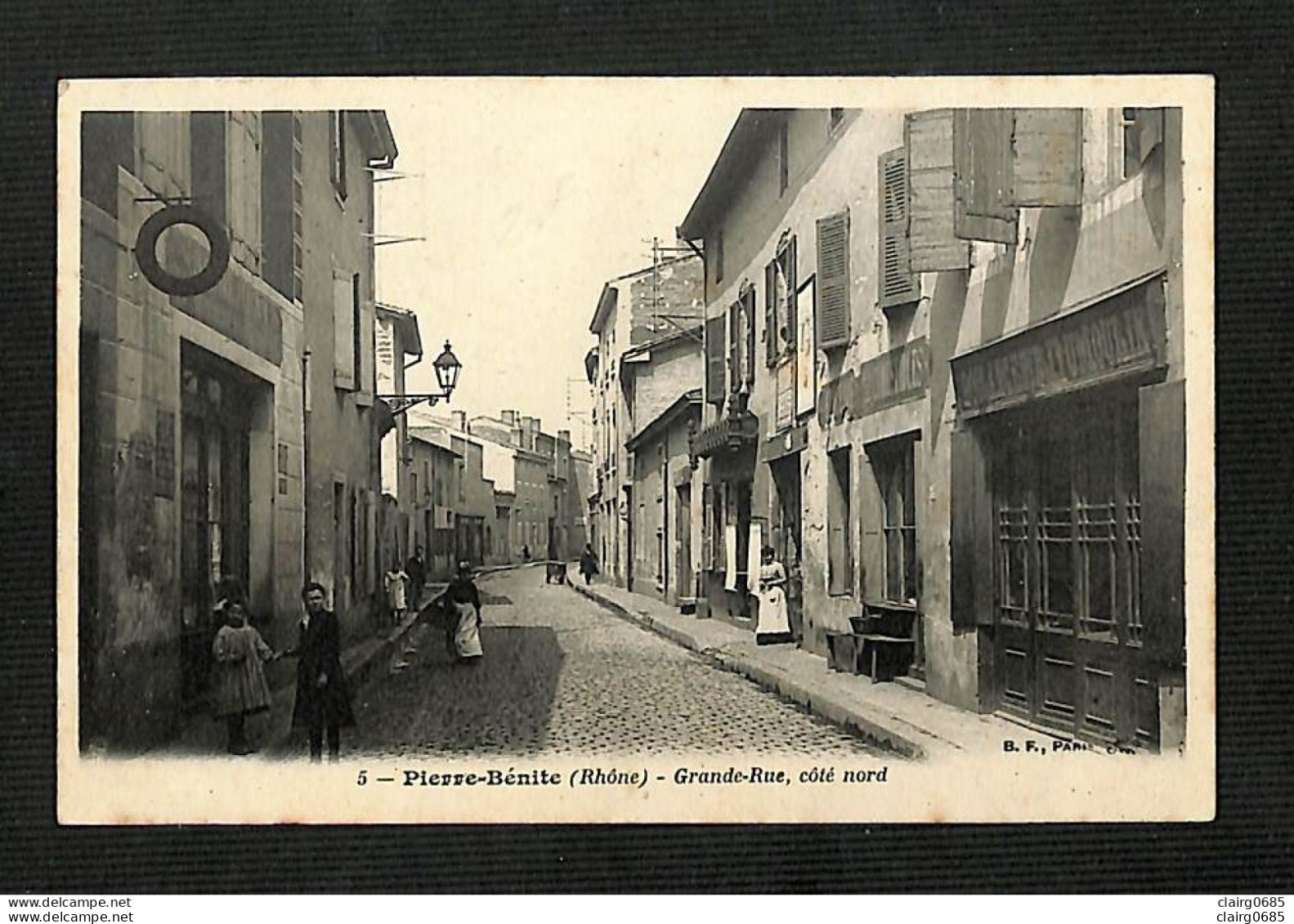 69 - PIERRE-BENITE - Grande-Rue, Côté Nord - 1906 - Pierre Benite