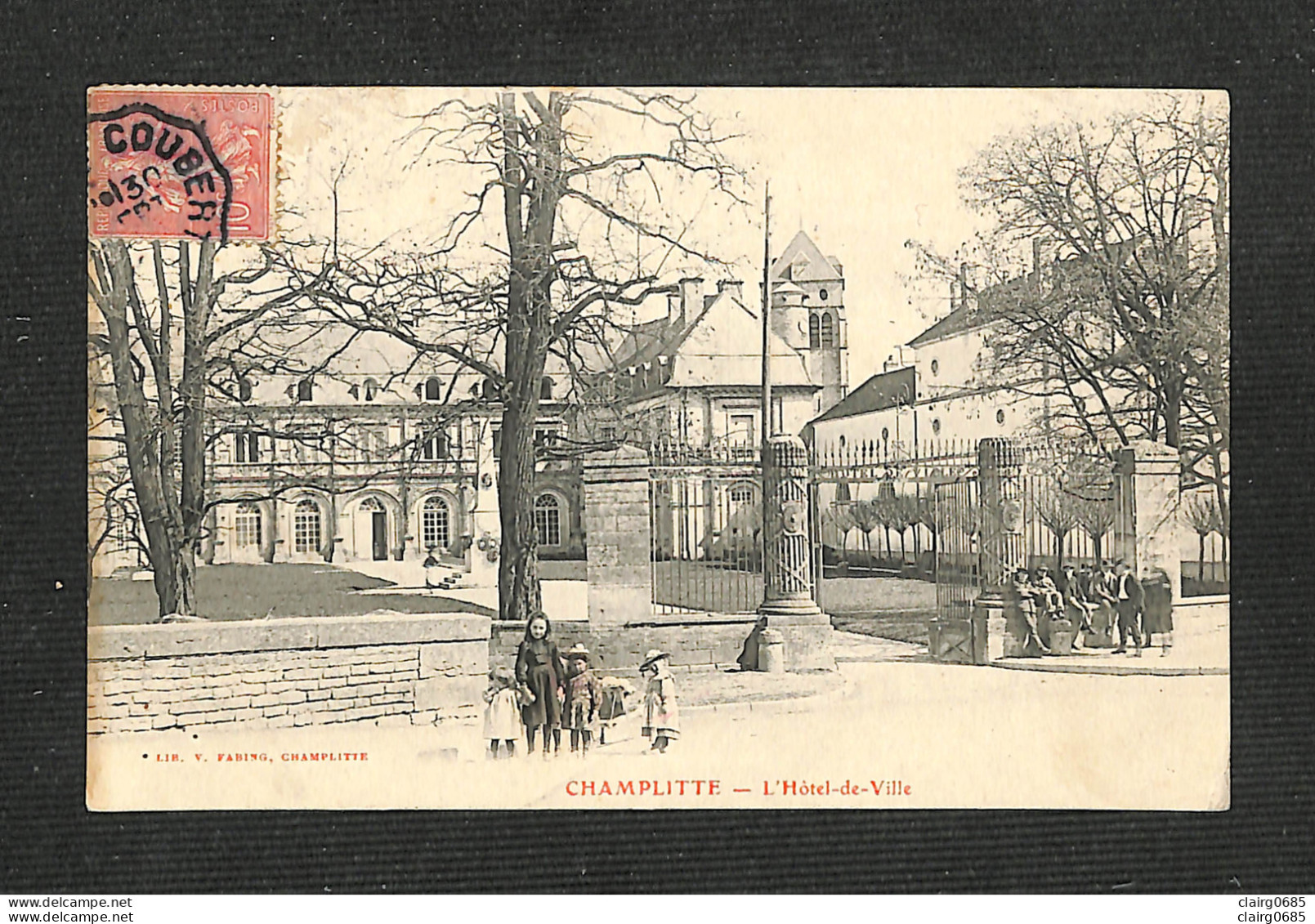 70 - CHAMPLITTE - L'Hôtel-de-Ville - 1905 - RARE - Champlitte