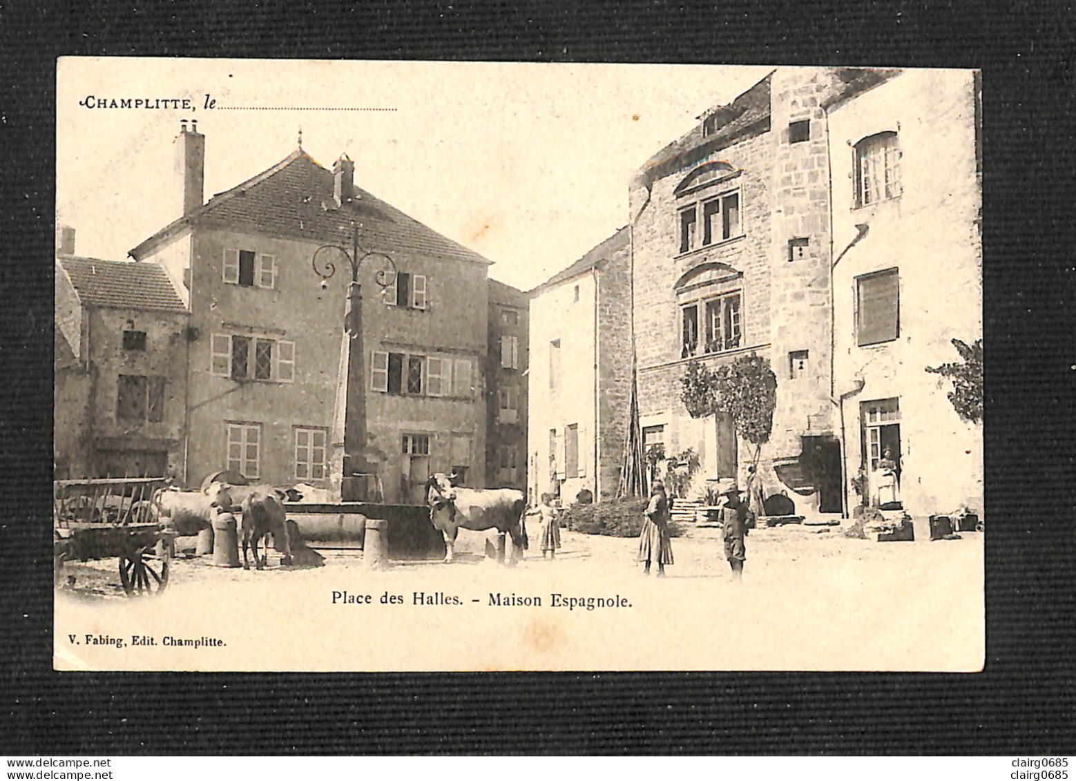 70 - CHAMPLITTE - Place Des Halles - Maison Espagnole - Champlitte