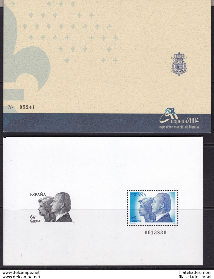 2004 SPAGNA - SPAIN, BF 150A "Espana 04" MNH** FOGLIETTO SPECIALE IN CONFEZIONE ORIGINALE - Autres & Non Classés