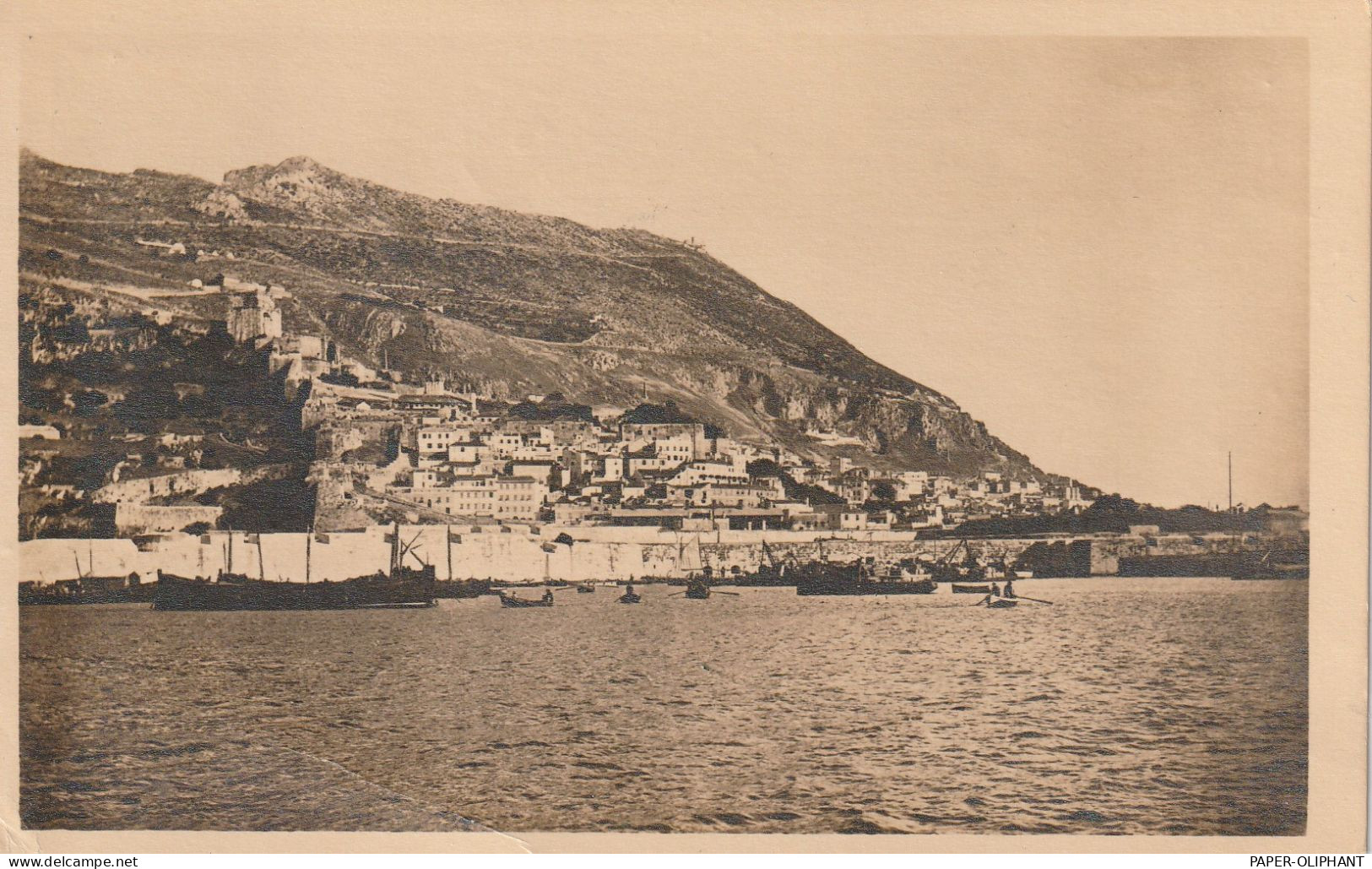 GIBRALTAR, Deutsche Seepost, 1913 - Gibraltar