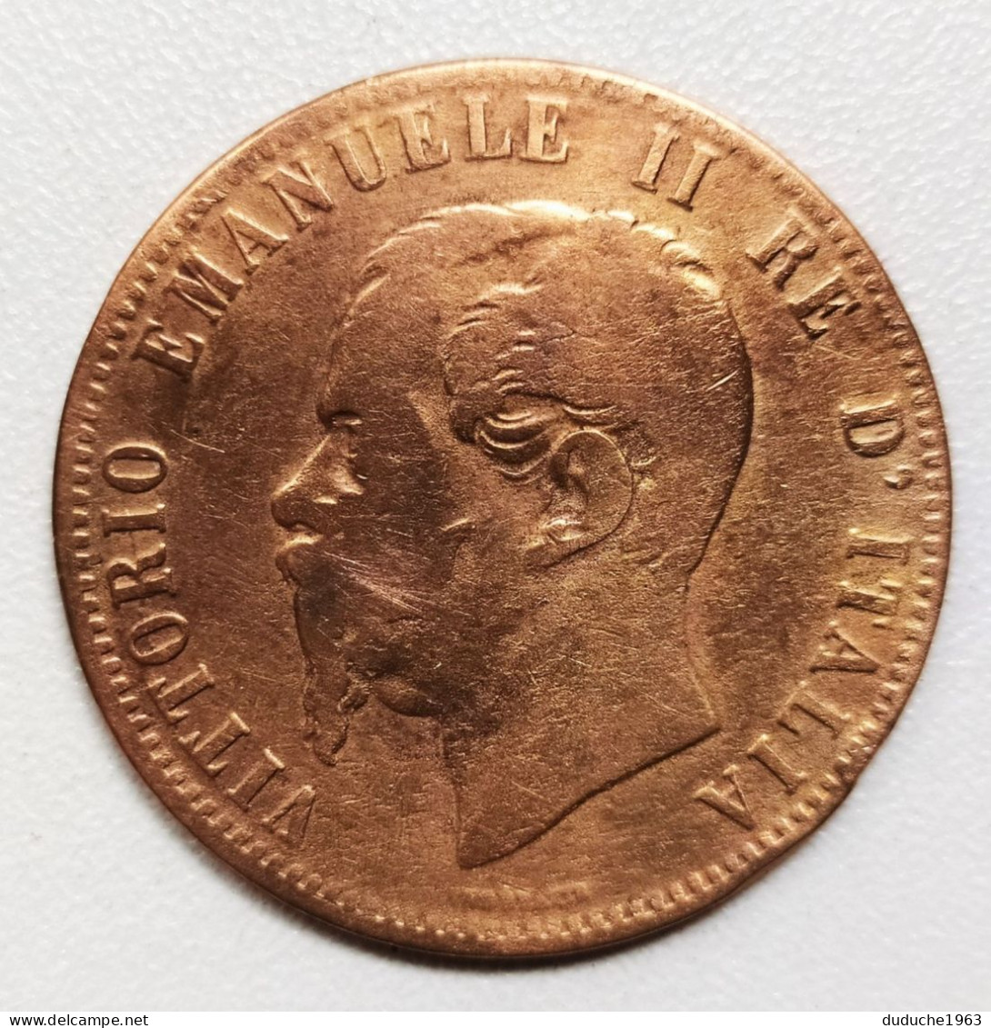 Italie - 10 Centesimi 1866 - 1861-1878 : Víctor Emmanuel II