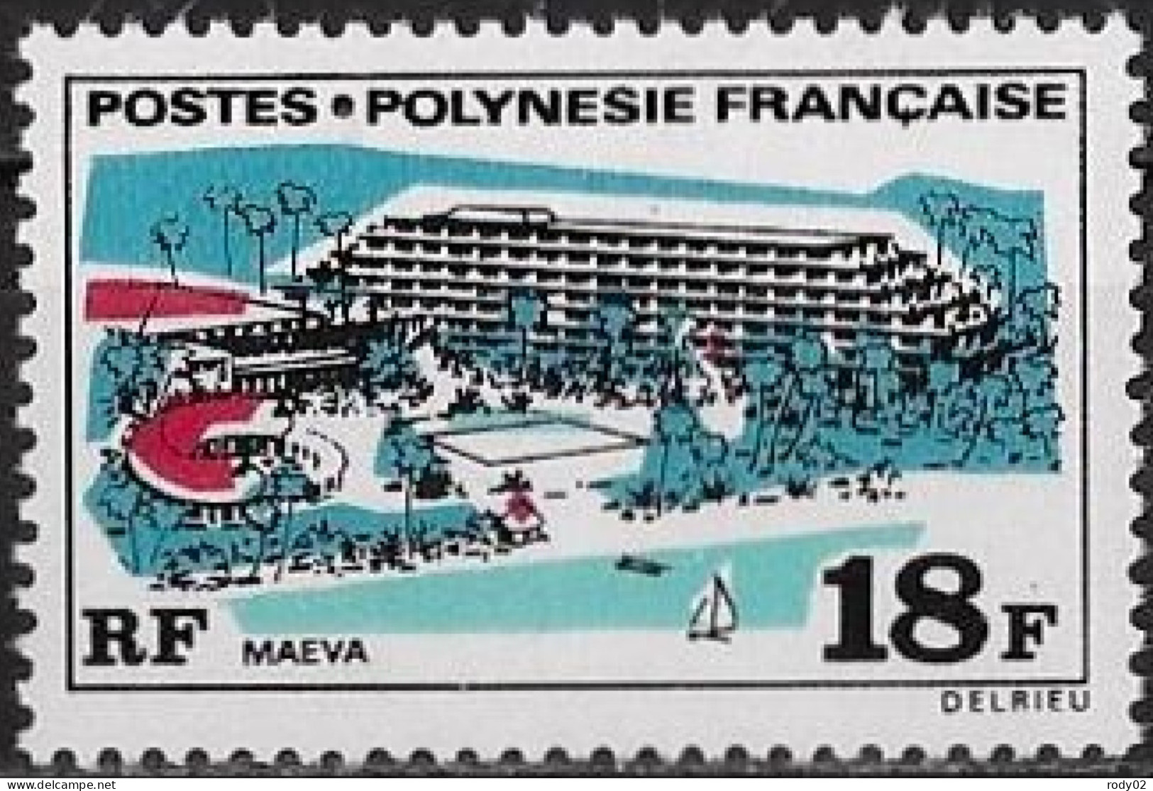 POLYNESIE FRANCAISE - MAEVA - N° 75 - NEUF** MNH - Unused Stamps