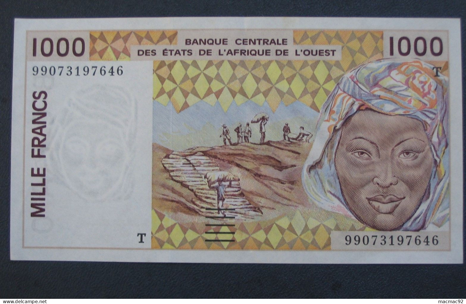 TOGO - 1000 Mille Francs 1999 - Banque Centrale Des états De L'Afrique De L'Ouest  **** EN ACHAT IMMEDIAT **** - Togo