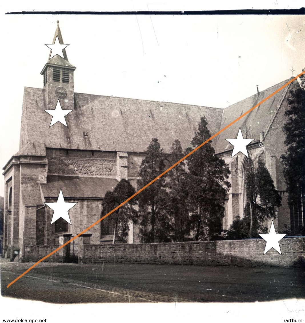 Kerk Sint-Jan Evangelist, Tervuren Tervueren. Glasplaat. (1925) - Glass Slides