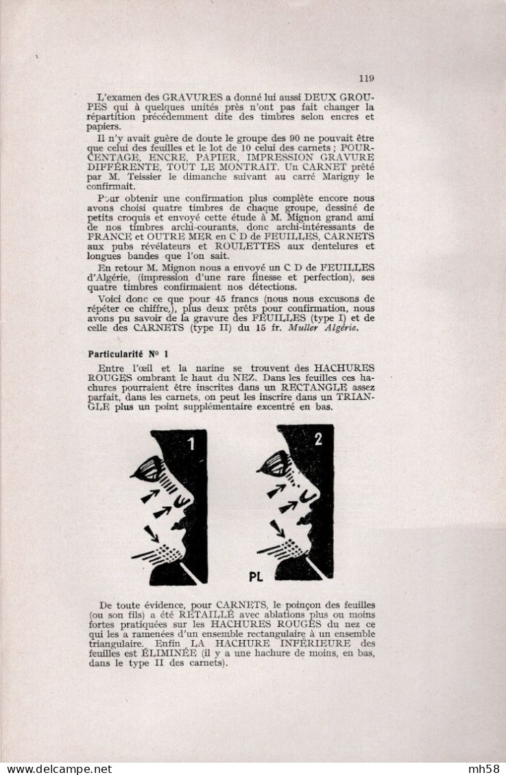 Pierre DE LIZERAY 1959 - Timbres De France - Volume III - Filatelie En Postgeschiedenis