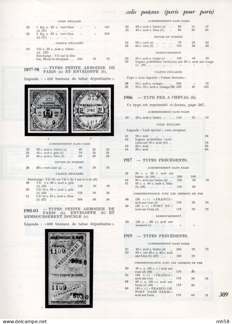 YVERT & TELLIER 1982 - Catalogue spécialisé des timbres de France - Tome II - XXe siècle (1ère partie)