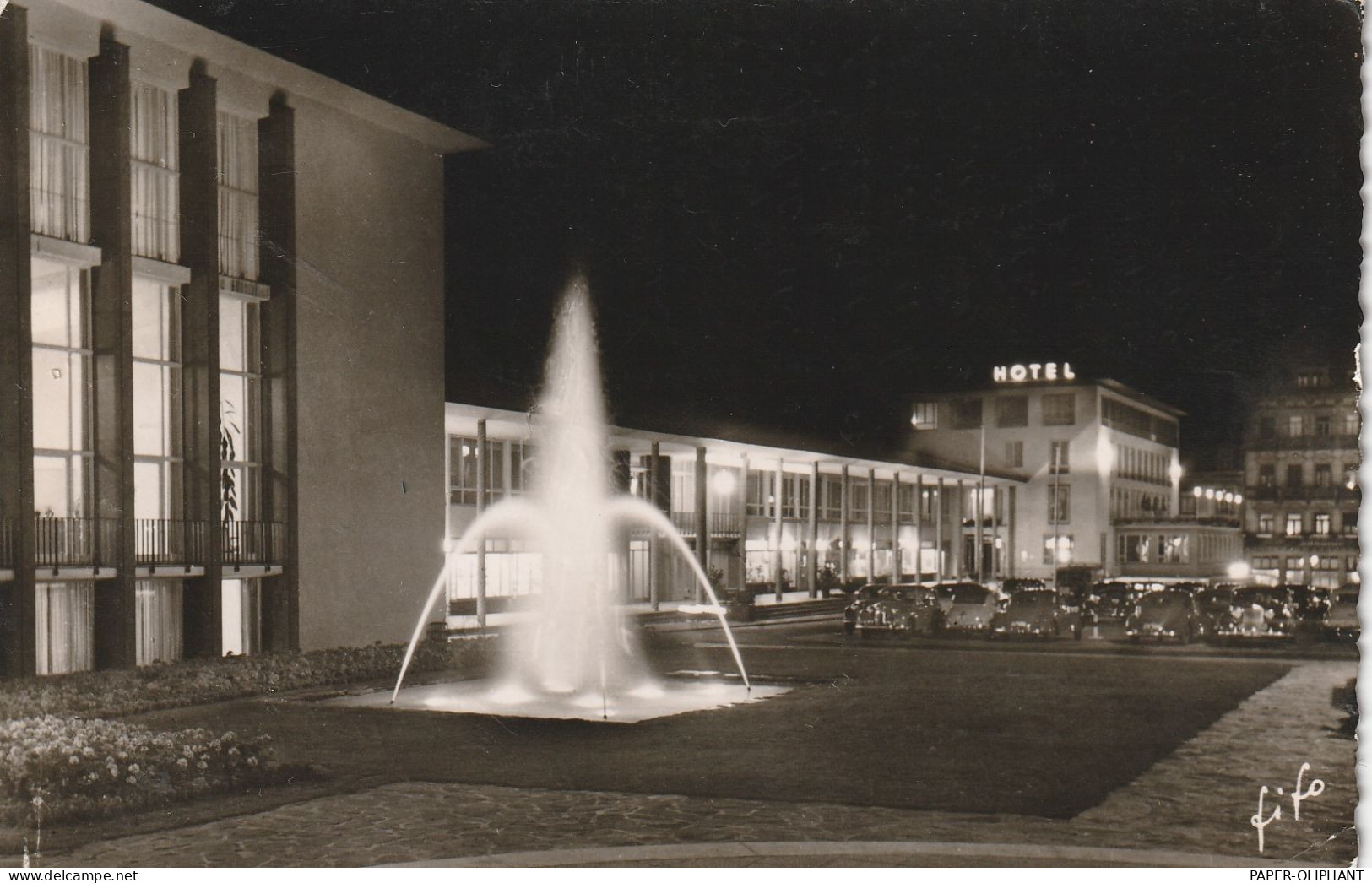 6380 BAD HOMBURG, Theater Und Kurhaus Bei Nacht, 1956 - Bad Homburg