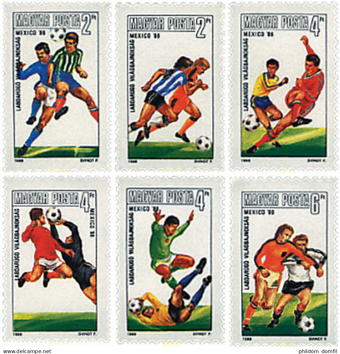 729582 HINGED HUNGRIA 1986 COPA DEL MUNDO DE FUTBOL. MEXICO-86 - Neufs