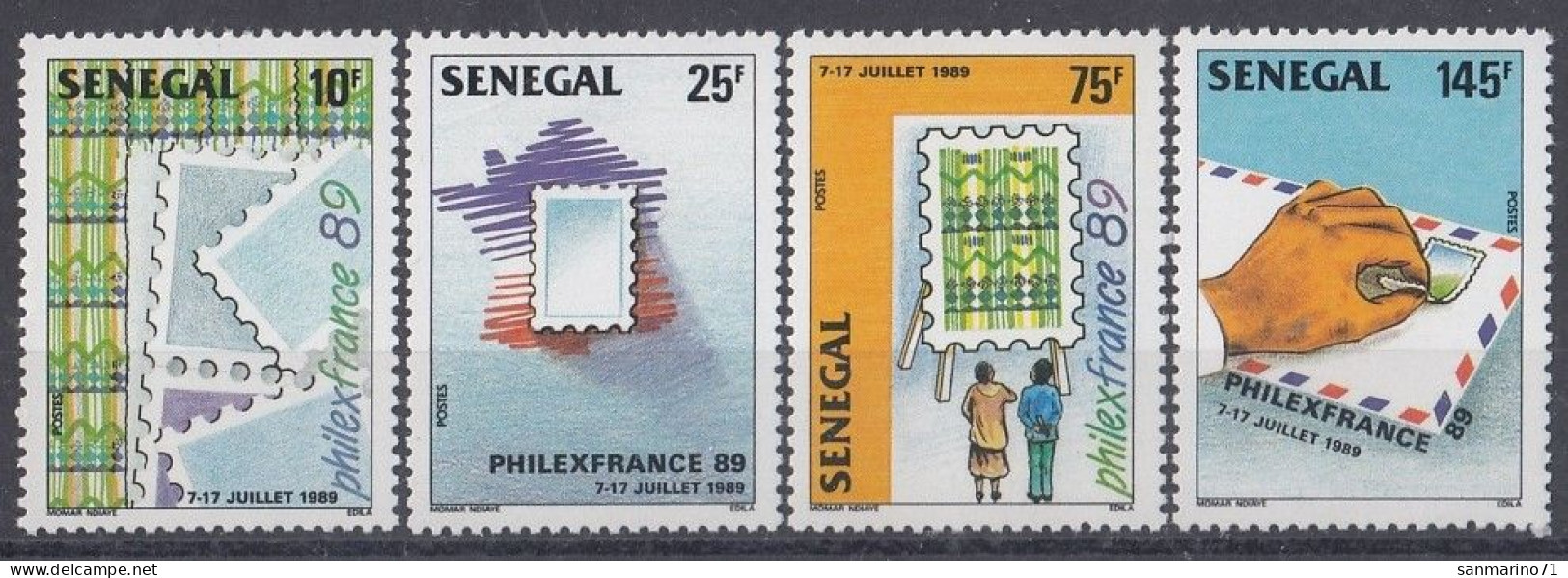 SENEGAL 1023-1026,unused (**) - Senegal (1960-...)