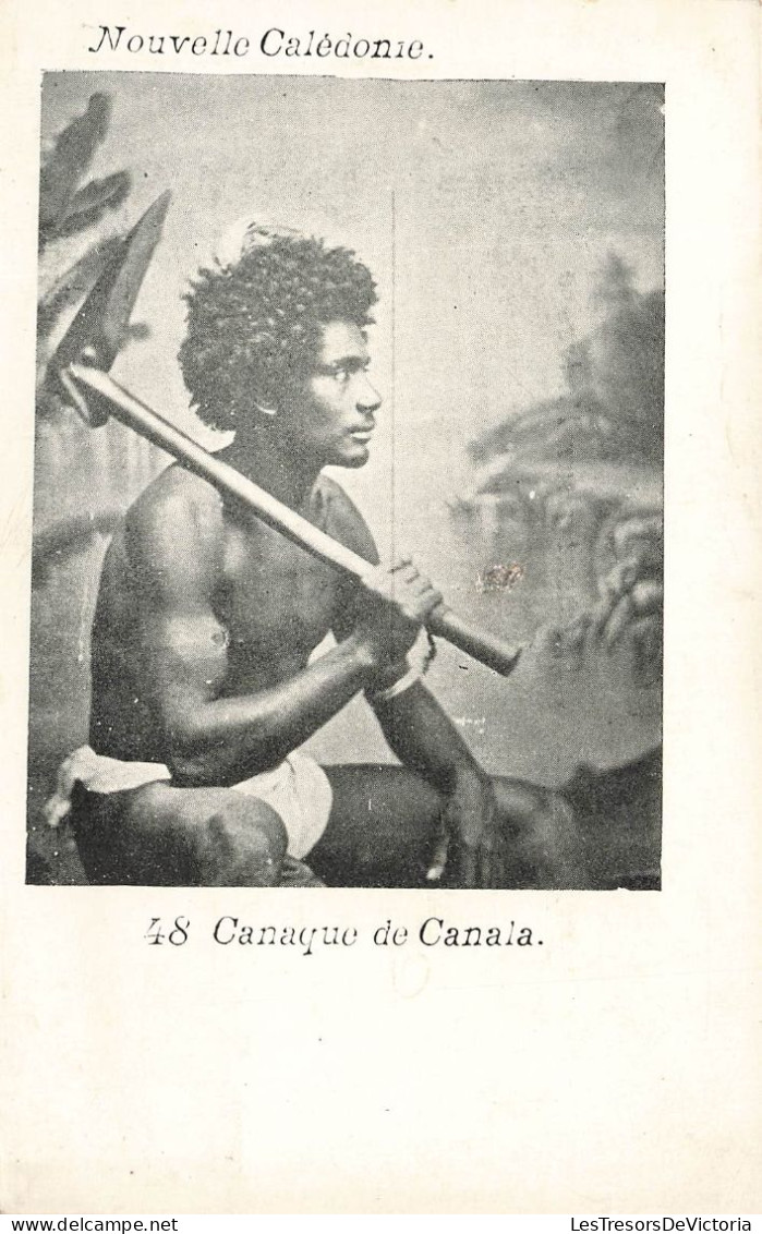 NOUVELLE CALEDONIE - Canaque De Canala - Animé - Carte Postale Ancienne - Nueva Caledonia