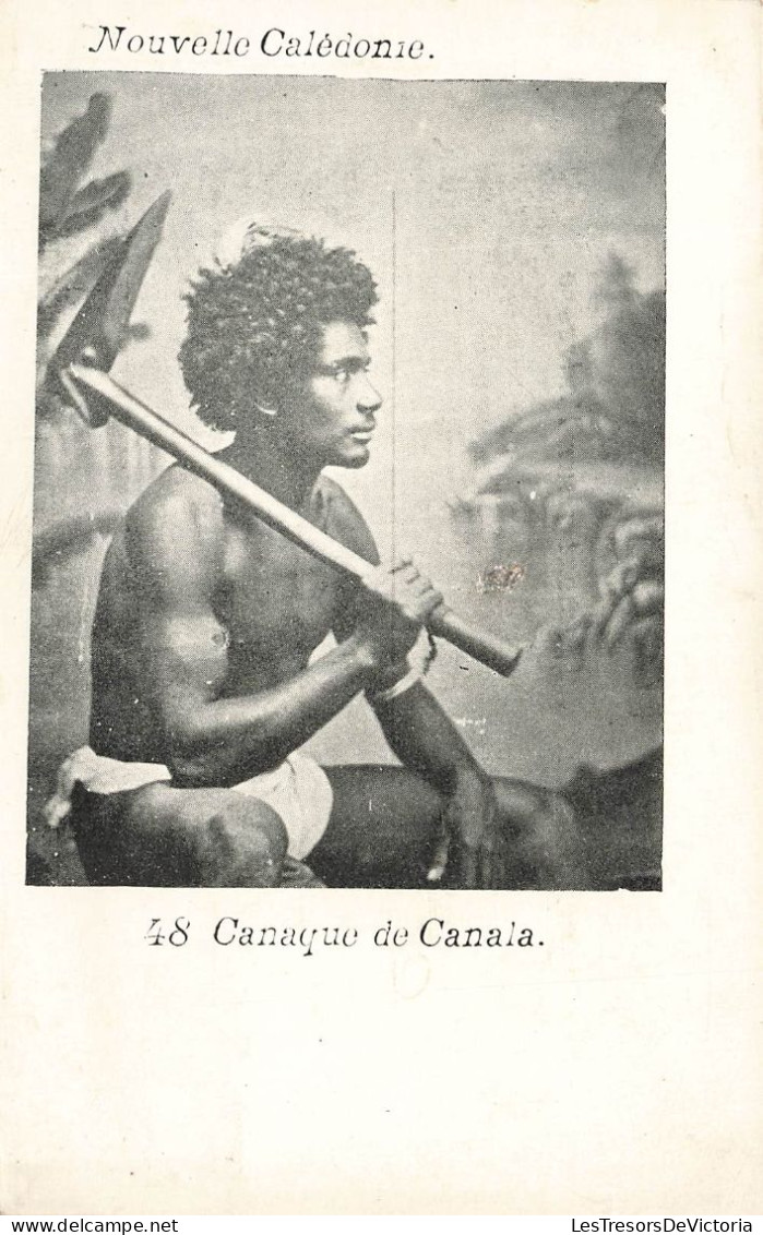 NOUVELLE CALEDONIE - Canaque De Canala - Animé - Carte Postale Ancienne - New Caledonia