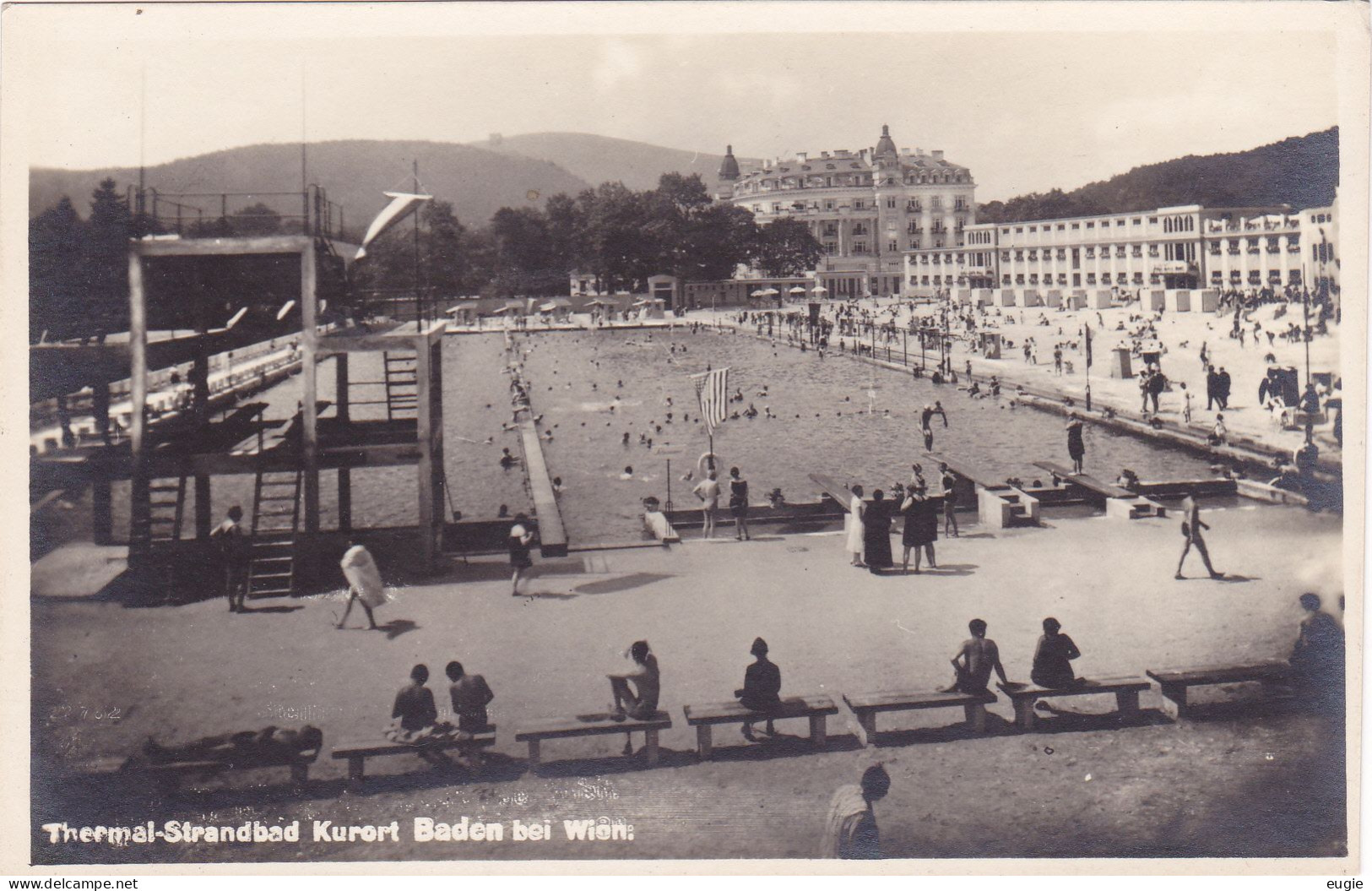 3286/ Thermal Strandbad Kurort Baden Bei Wien - Baden Bei Wien