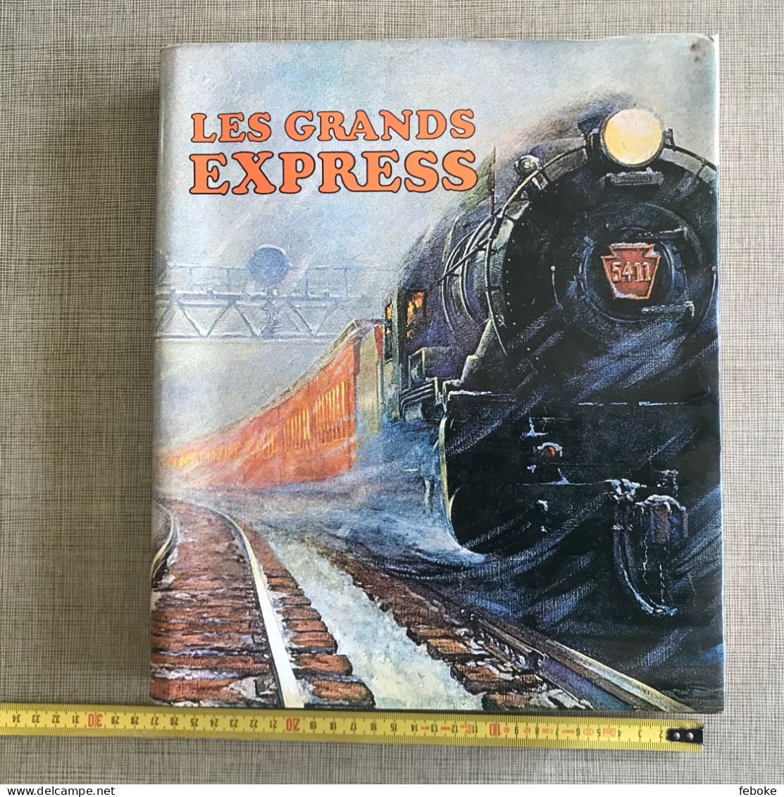 LES GRANDS EXPRESS BRYAN MORGAN EDITIONS PRINCESSE PARIS 1973 - Ferrovie & Tranvie