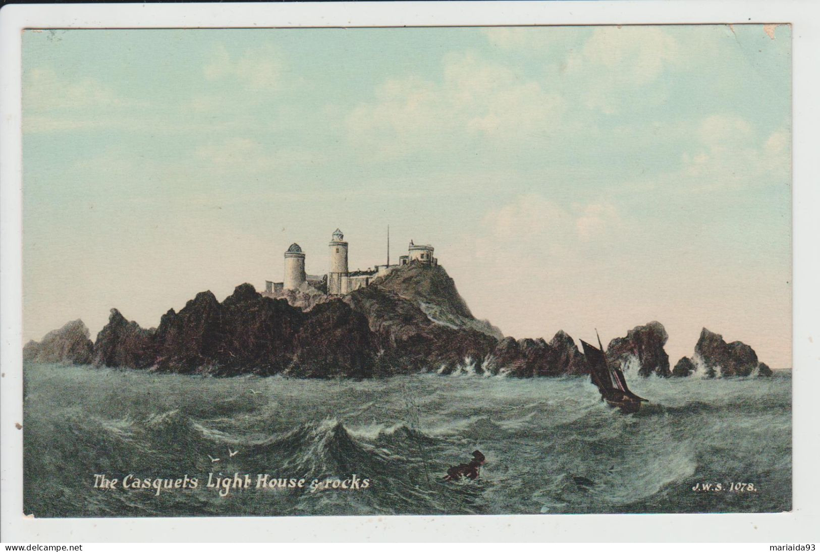 THE CASQUETS - ROYAUME UNI - LIGHT HOUSE AND ROCKS - Autres & Non Classés