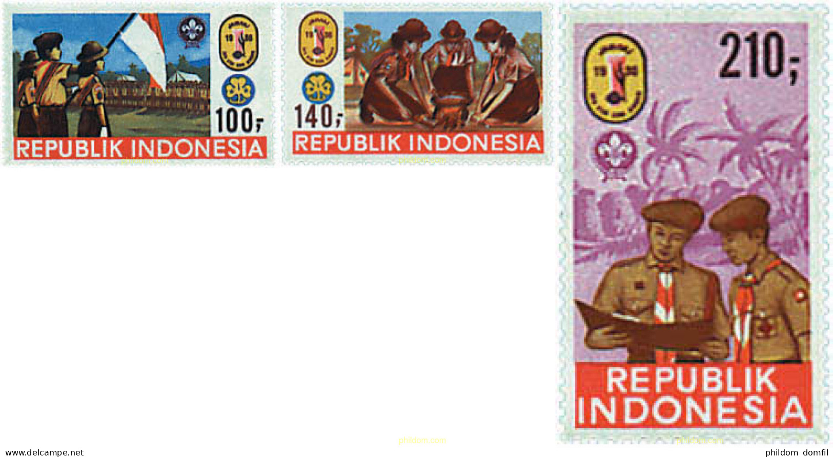 729588 HINGED INDONESIA 1986 JAMBOREE NACIONAL - Indonesië