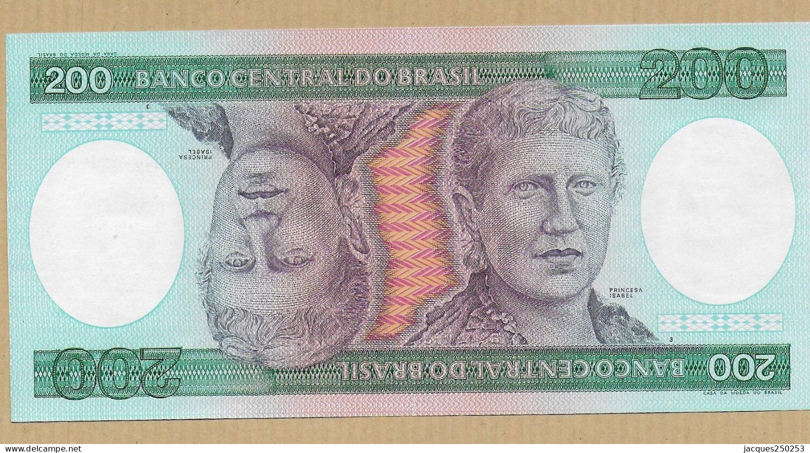 200 CRUZEIROS BRESIL NEUF - Brazilië