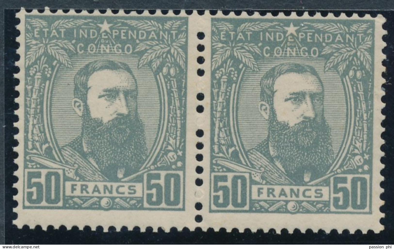 BELGIAN CONGO COB 13B MNH - 1884-1894