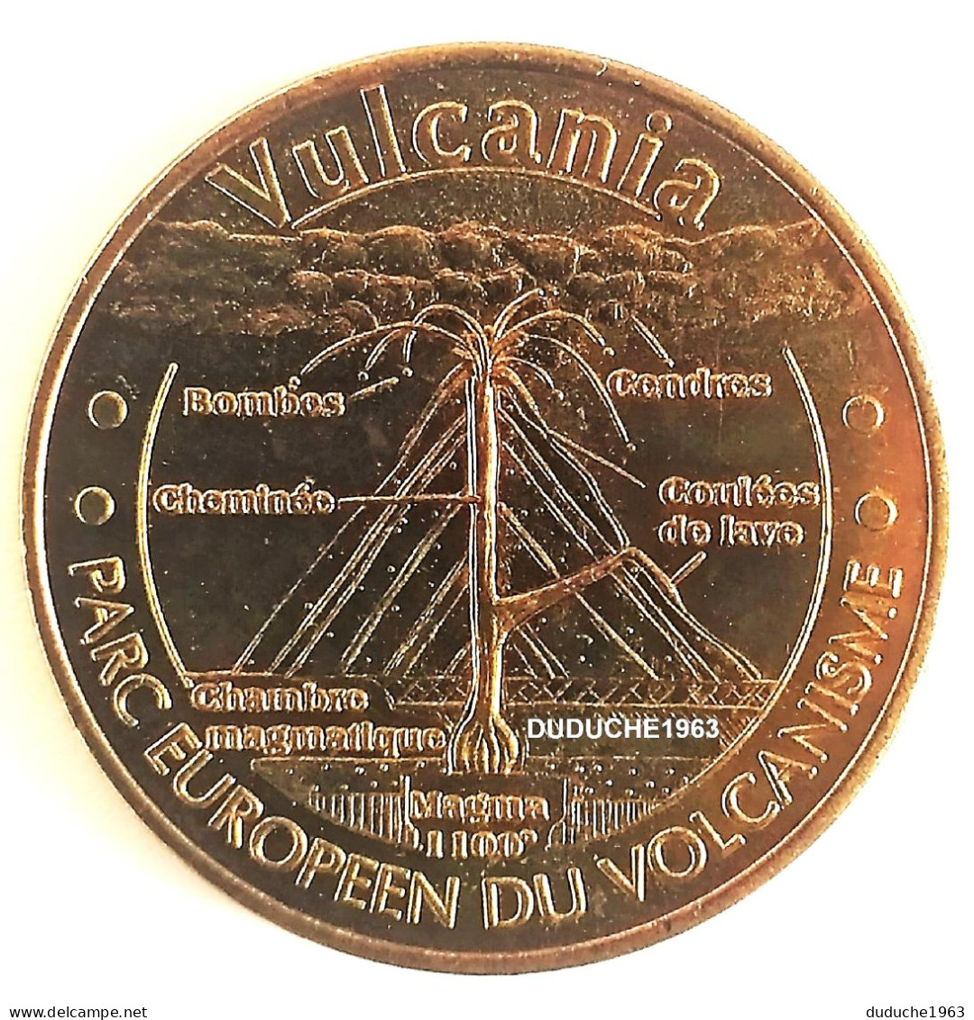 Monnaie De Paris 63.Saint Ours - Vulcania - Le Volcan 2004 - 2004