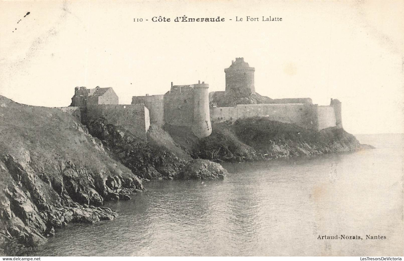 FRANCE - Côte D'Emeraude - Vue Sur Le Fort Lalatte - Vue D'ensemble - Vue Sur La Mer - Carte Postale Ancienne - Dinan