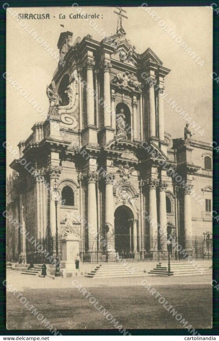 Siracusa Città Cattedrale Cartolina RT1124 - Siracusa