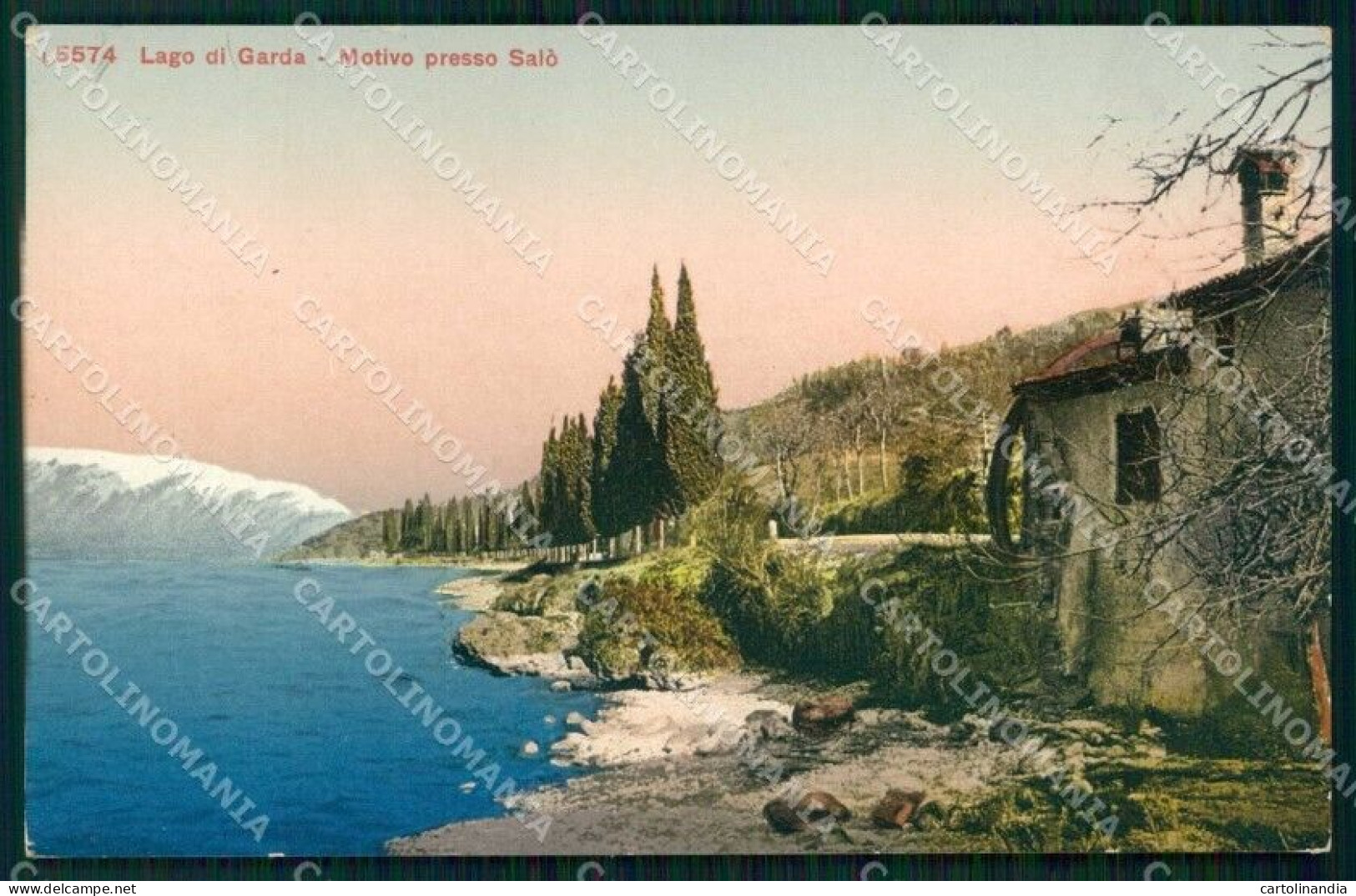 Brescia Salò Lago Di Garda Motivo Cartolina RT1242 - Brescia