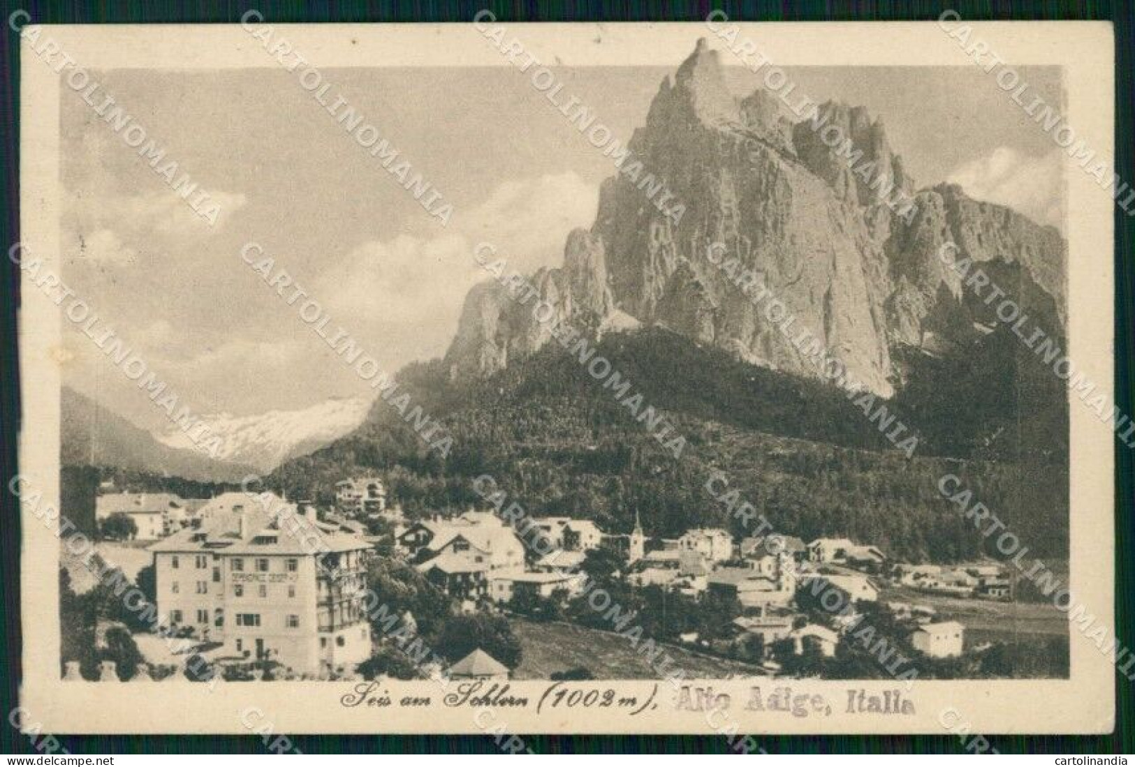 Bolzano Castelrotto Siusi Allo Sciliar Alto Adige Cartolina RT1578 - Bolzano (Bozen)