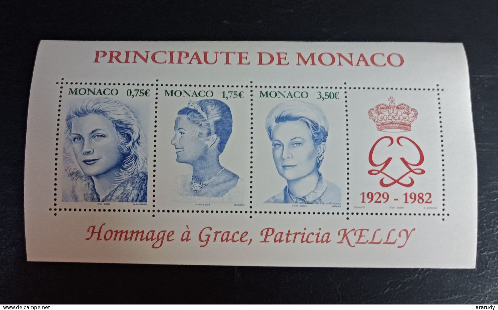 MÓNACO MONARQUÍA 2004 Yv BF 89 MNH - Bloques