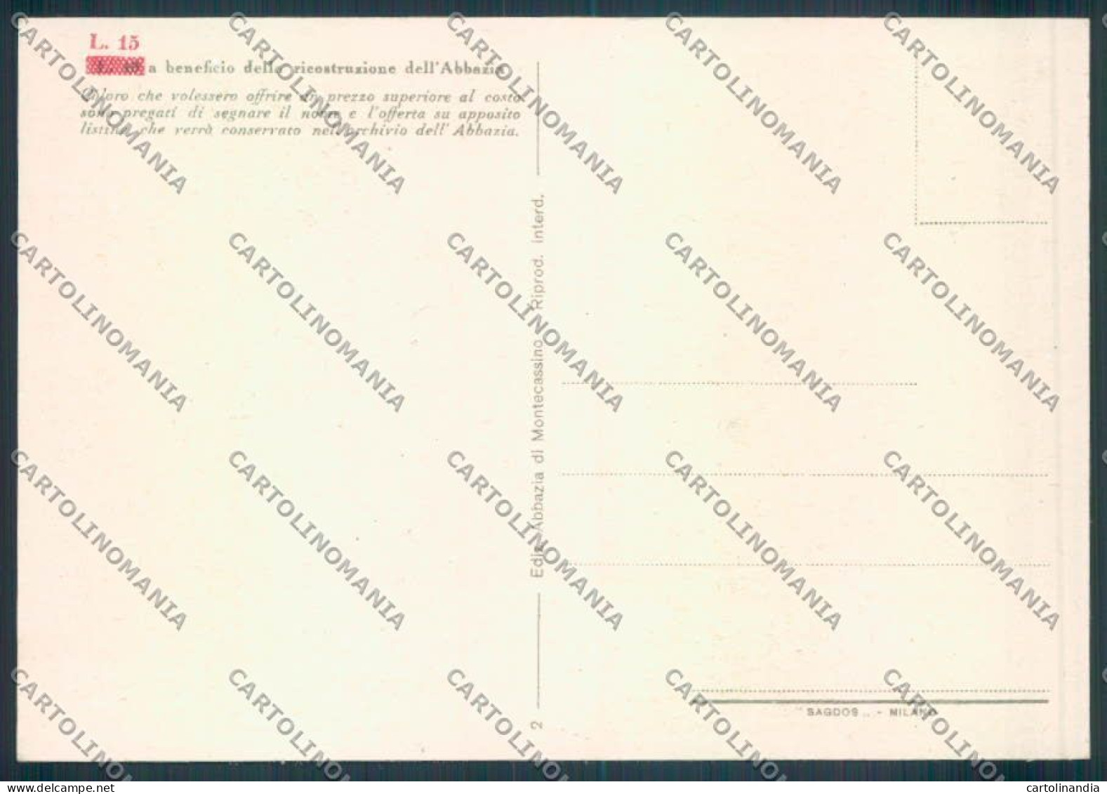 Frosinone Montecassino FG Cartolina ZF7252 - Frosinone