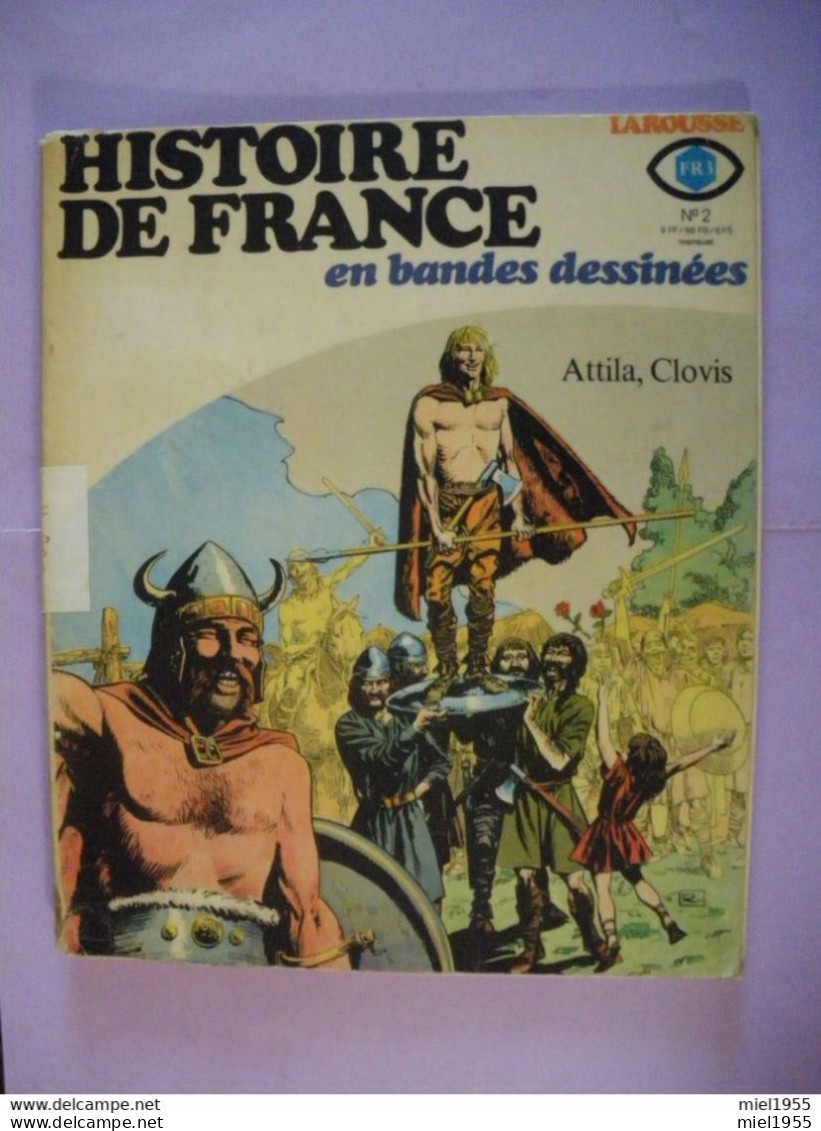 1976 BD Bande Dessinée FR3 LAROUSSE Histoire De France N°2 (3 Photos) Voir Description - Altri & Non Classificati