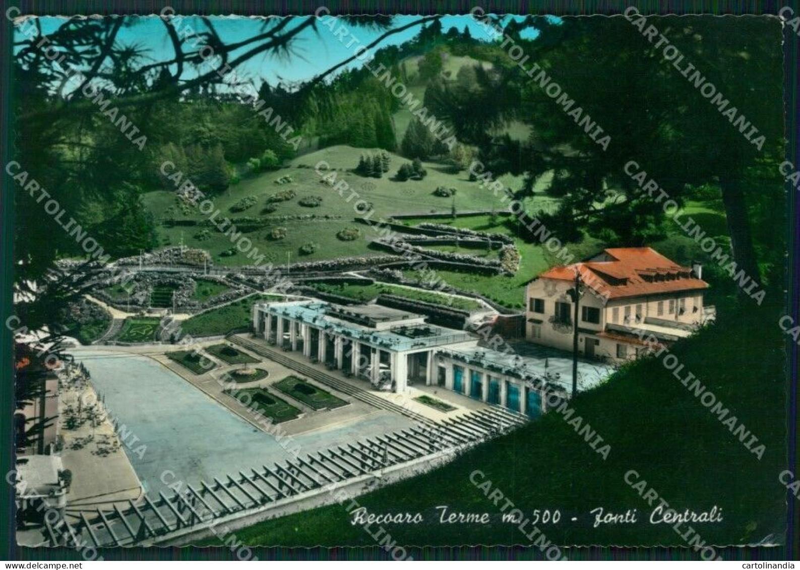 Vicenza Recoaro Terme Foto FG Cartolina ZKM7992 - Vicenza