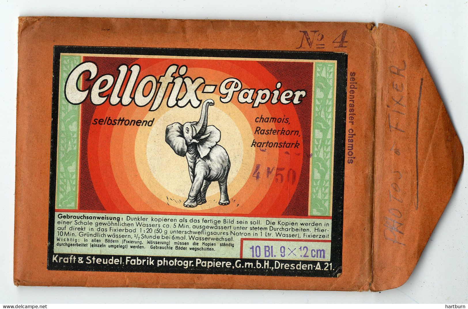 Guilleminot. Papier Mauve Au Lacto-Citrate D'Argent - Materiaal & Toebehoren