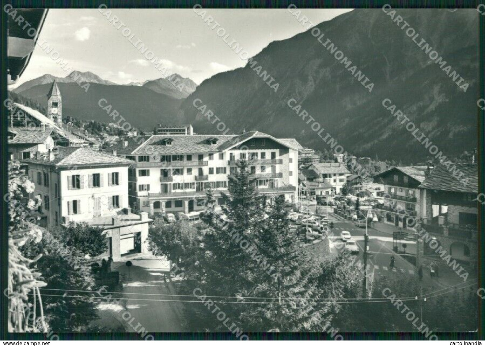 Aosta Courmayeur Foto FG Cartolina ZK4330 - Aosta