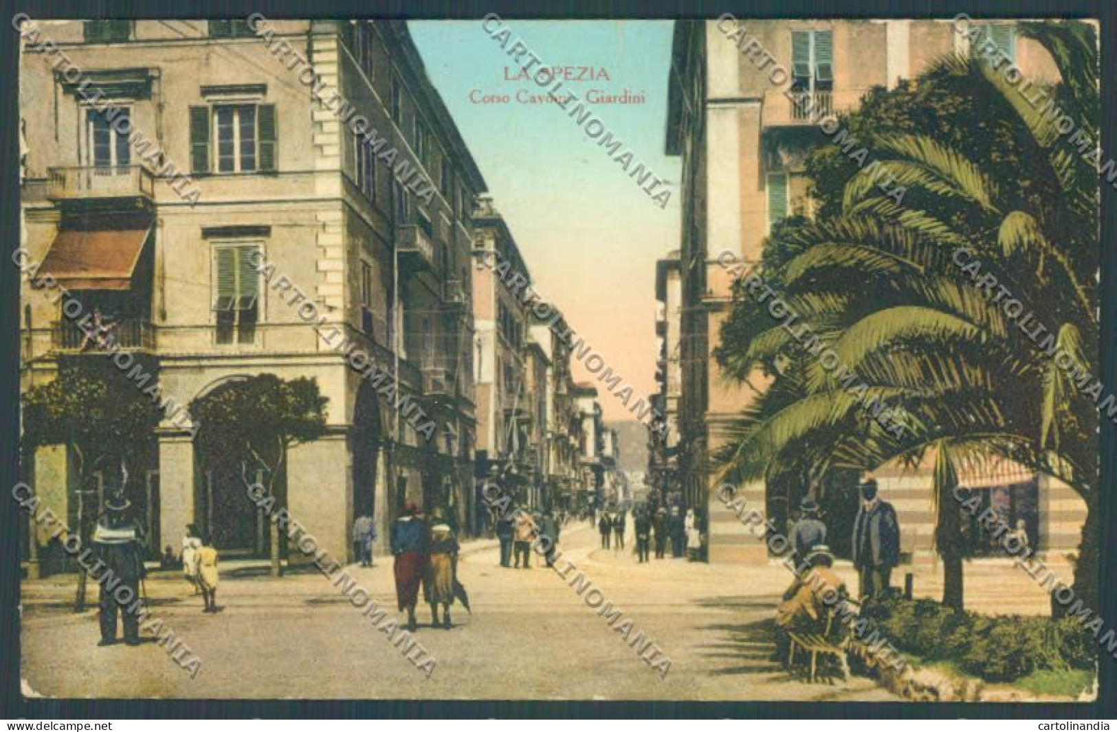 La Spezia Città PIEGHINE Cartolina ZT6892 - La Spezia