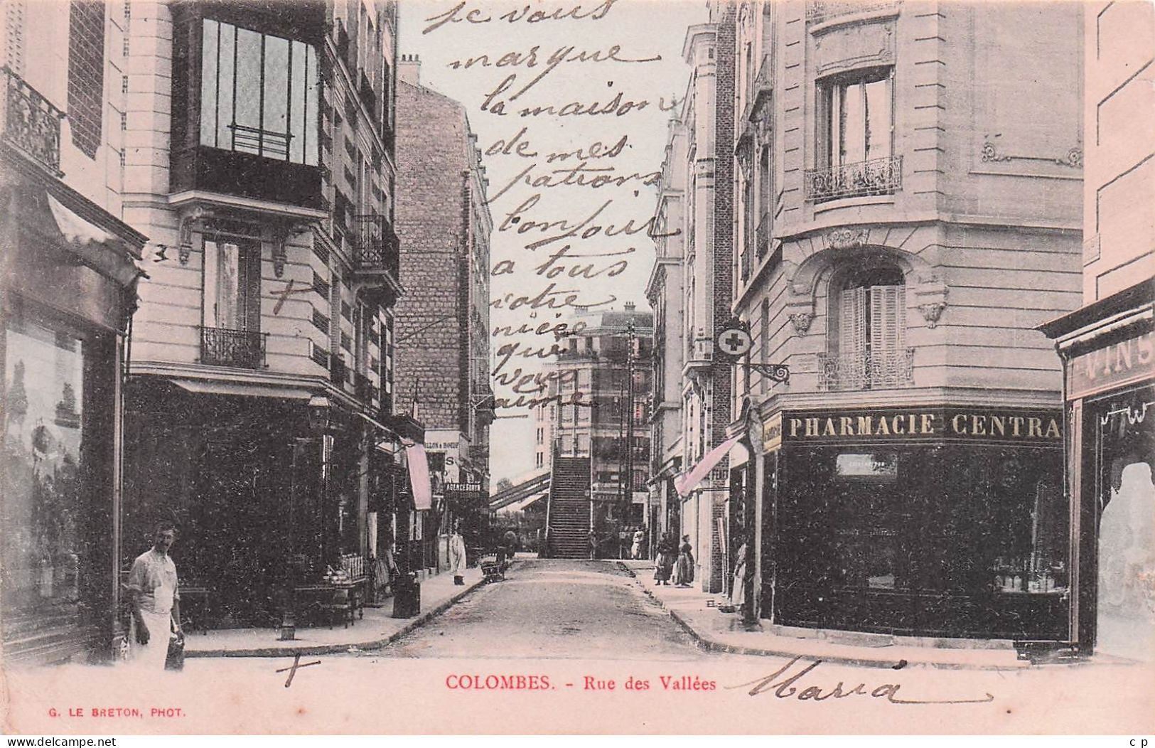 Colombes - Rue Des Vallées  -  CPA °J - Colombes