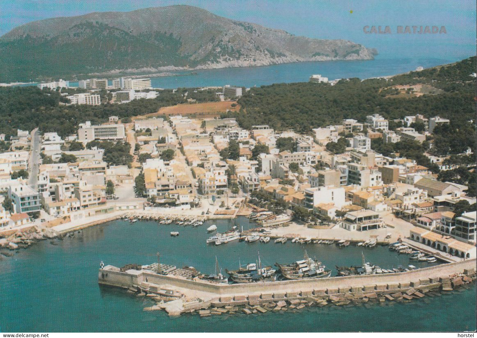 Spanien - Mallorca - Cala Ratjada - Al Fondo Cala Guya - Harbor - Aerial View - Mallorca