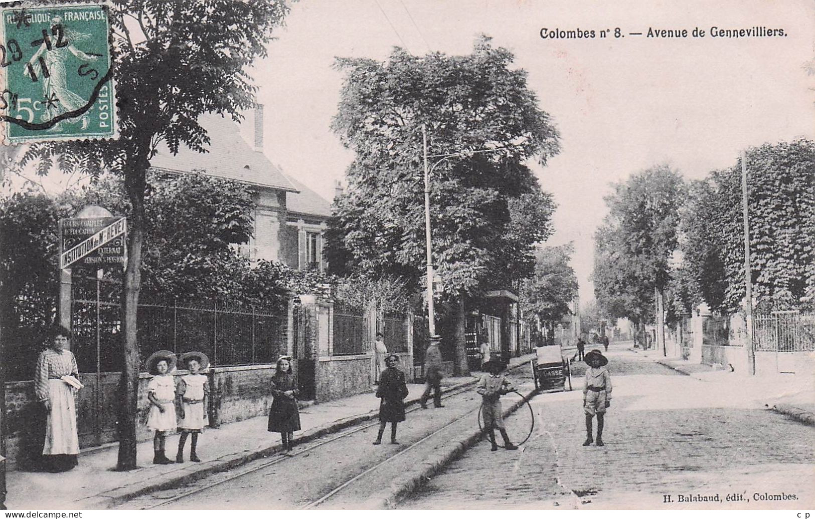 Colombes -  Avenue Gennevilliers   -  CPA °J - Colombes