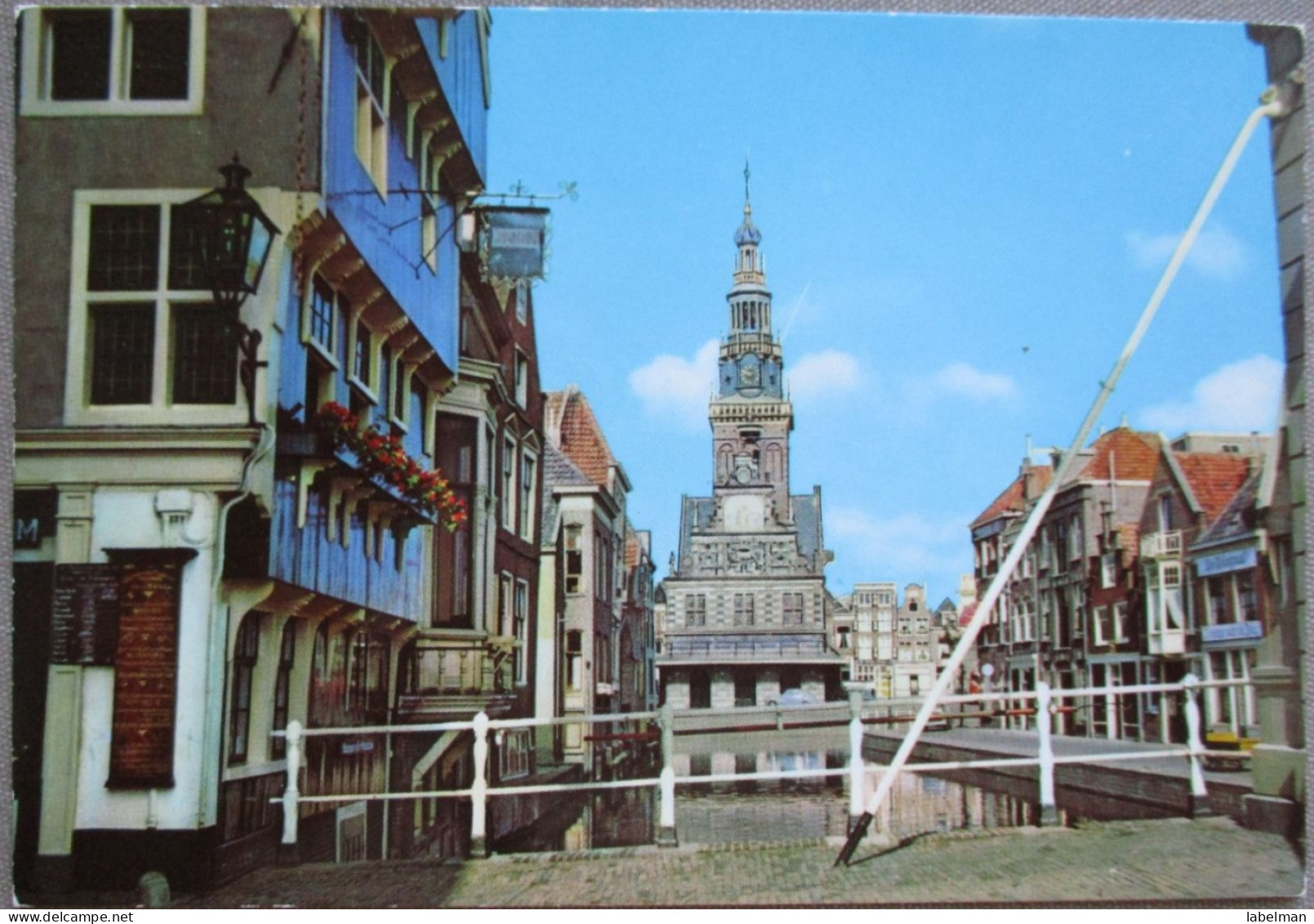 HOLLAND NETHERLAND ALKMAAR WAAGGEBOUW ANSICHTSKARTE POSTCARD CARTOLINA ANSICHTSKARTE CARTE POSTALE POSTKARTE CARD - Alkmaar