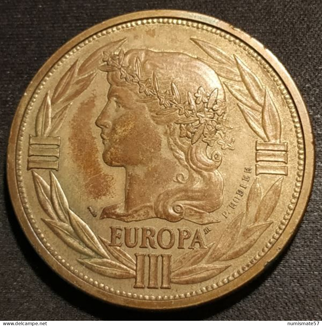 FRANCE - ECU EUROPA 1993 - 12 Pays - Bronze Vénitien - P.RODIER - Altri & Non Classificati