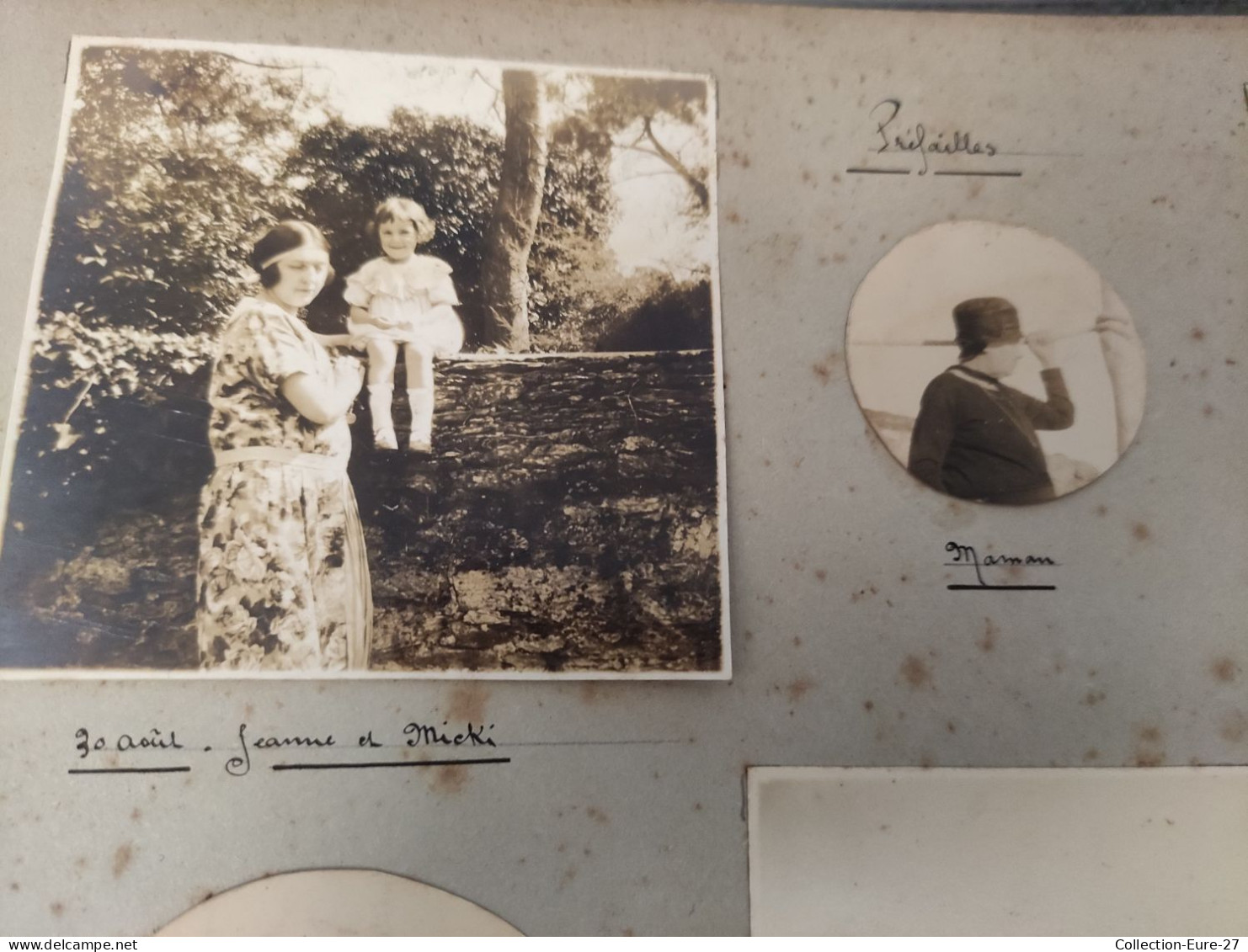 (18/04/24) 44-PHOTOS PREFAILLES - ENSEMBLE DE 42 PHOTOS DE FAMILLES à PREFAILLES EN 1925