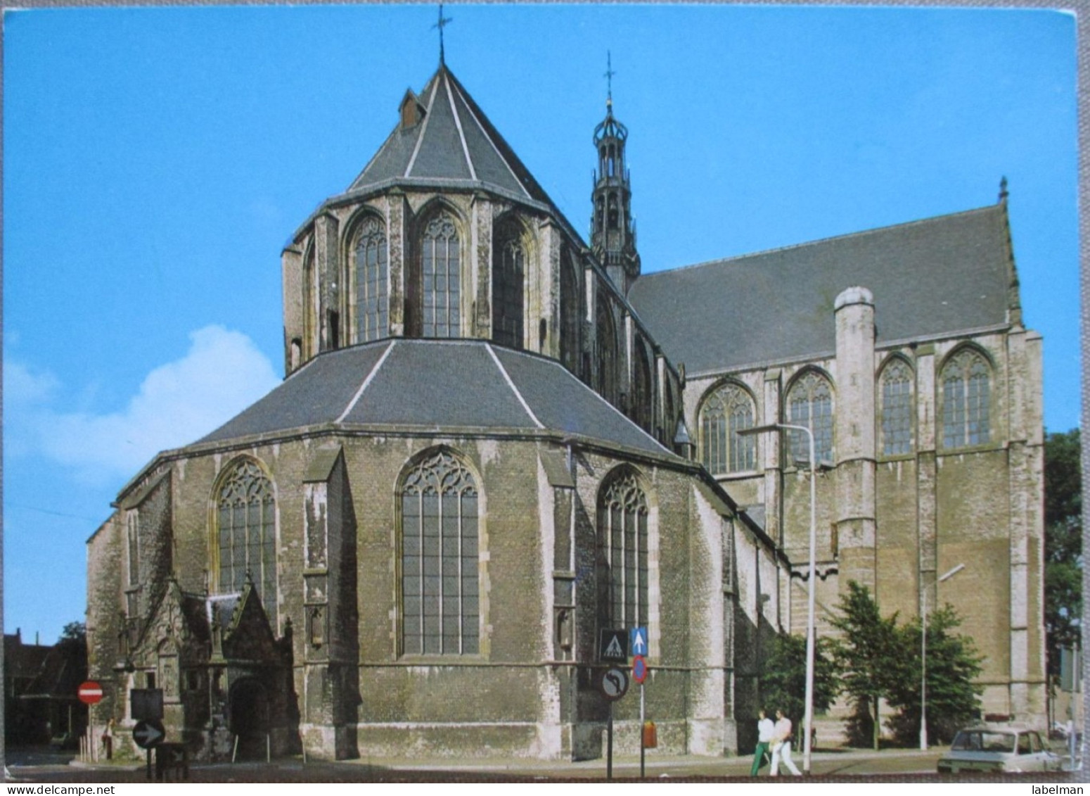 HOLLAND NETHERLAND ALKMAAR LAURENTIUS CHURCH ANSICHTSKARTE POSTCARD CARTOLINA ANSICHTSKARTE CARTE POSTALE POSTKARTE CARD - Alkmaar
