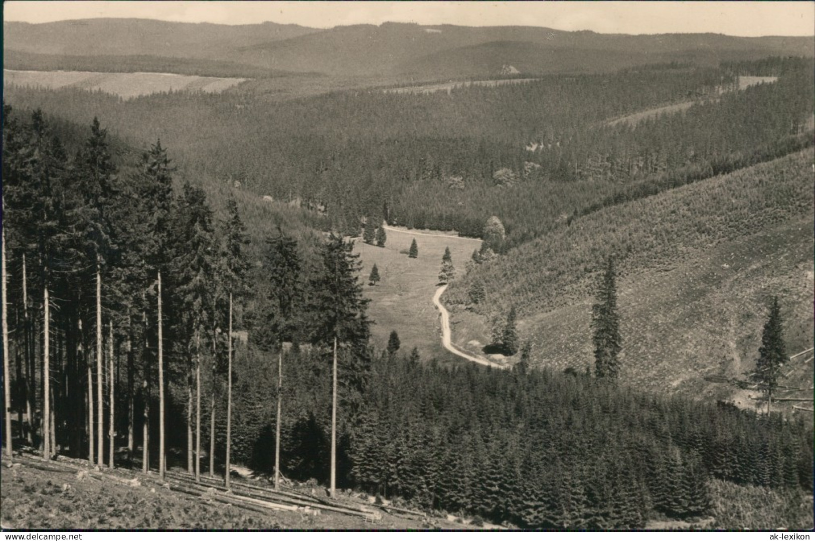 Ansichtskarte Tambach-Dietharz Partie Am Mittelwasser 1967 - Tambach-Dietharz