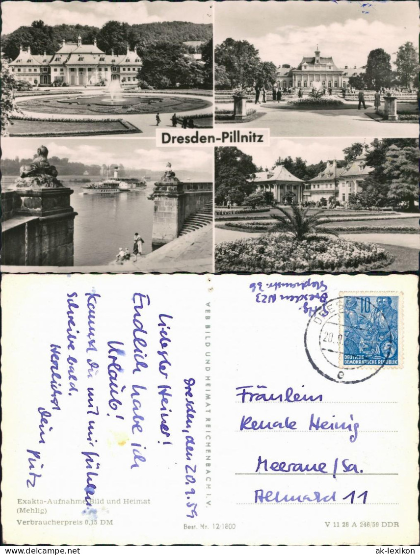 Ansichtskarte Pillnitz Schloss Pillnitz 1959 - Pillnitz