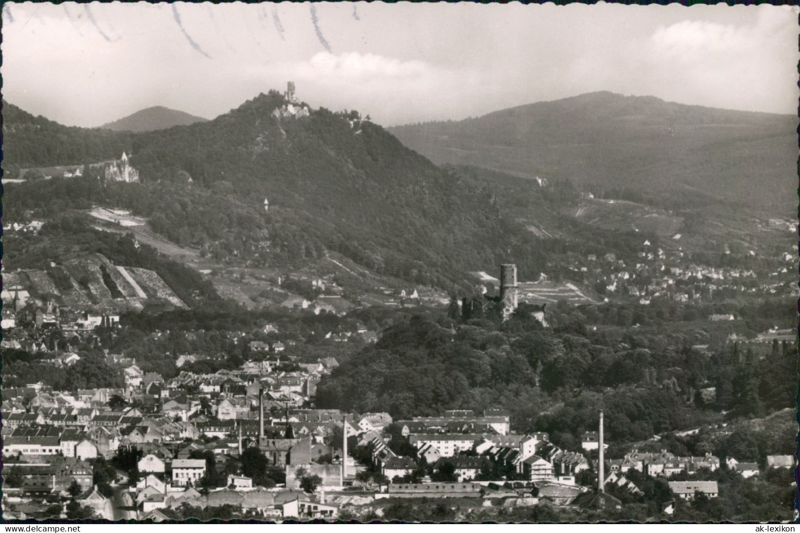 Ansichtskarte Königswinter Blick Auf Die Stadt 1968 - Koenigswinter